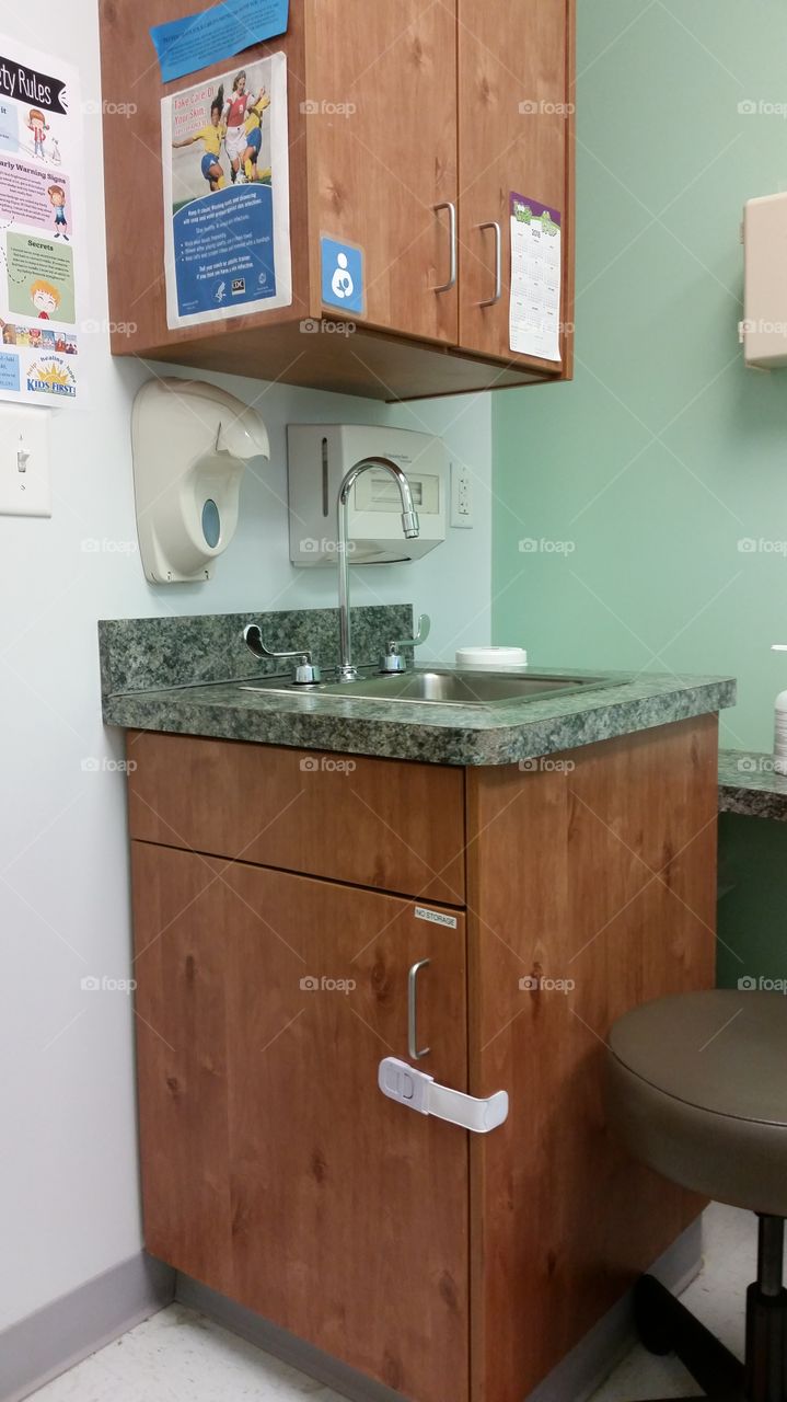 doctor's office sink