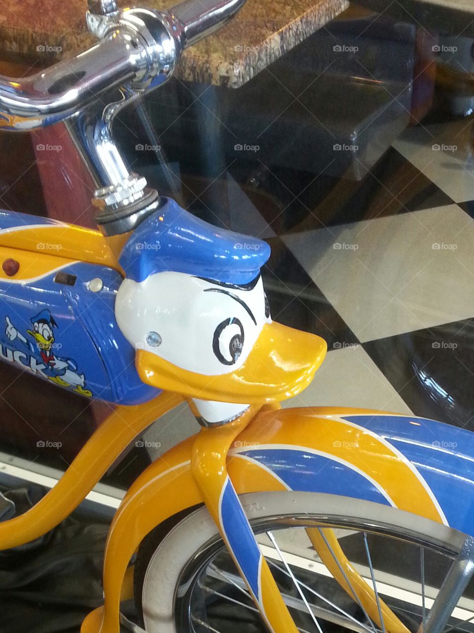 Donald Duck Vintage Bike