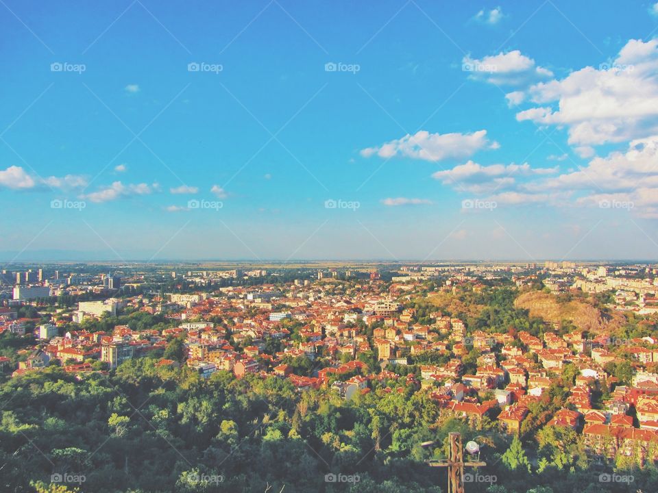 Plovdiv cityscape