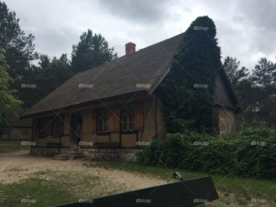 Old buildings in the countryside