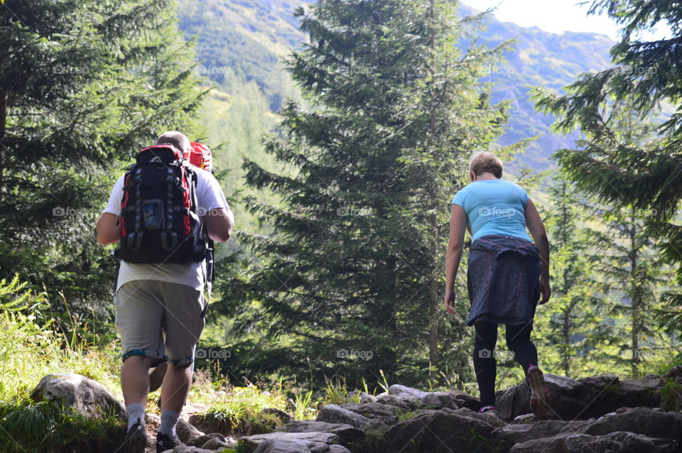 Hiking trails Tatra Mountains in Poland