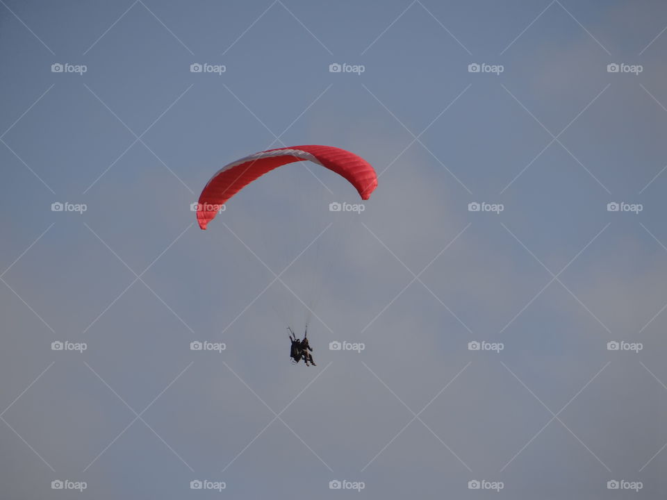 Parachute, Flight, Sky, Wind, Freedom