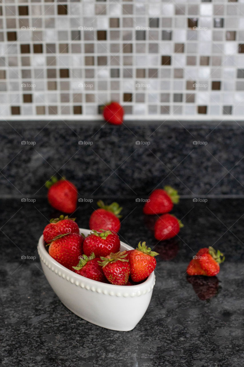 Yummy strawberries 