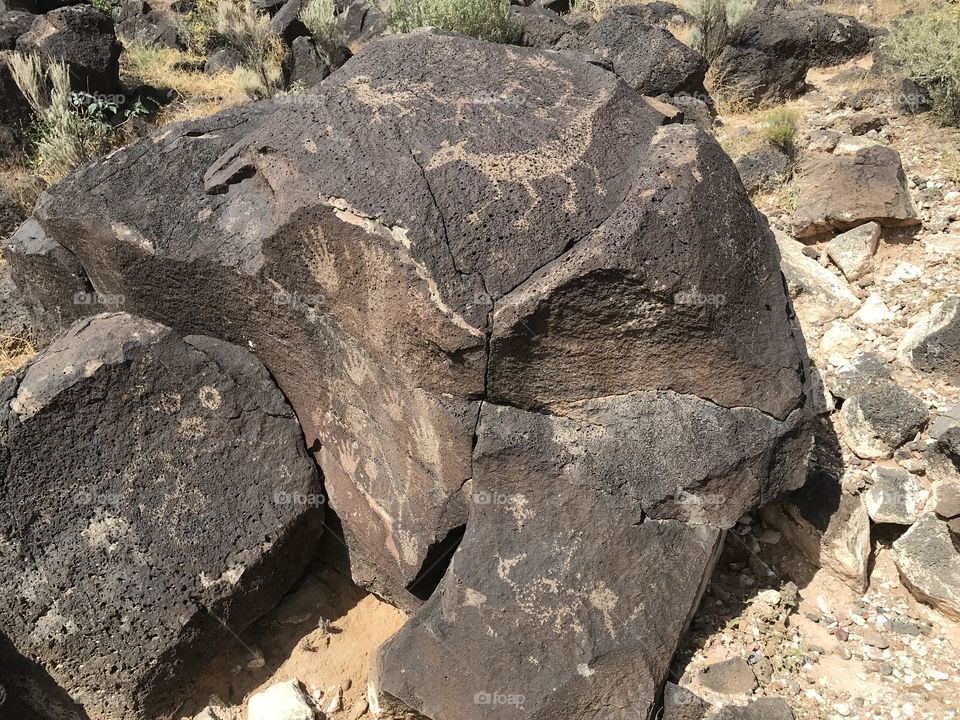 Ancient Rock art in New Mexico