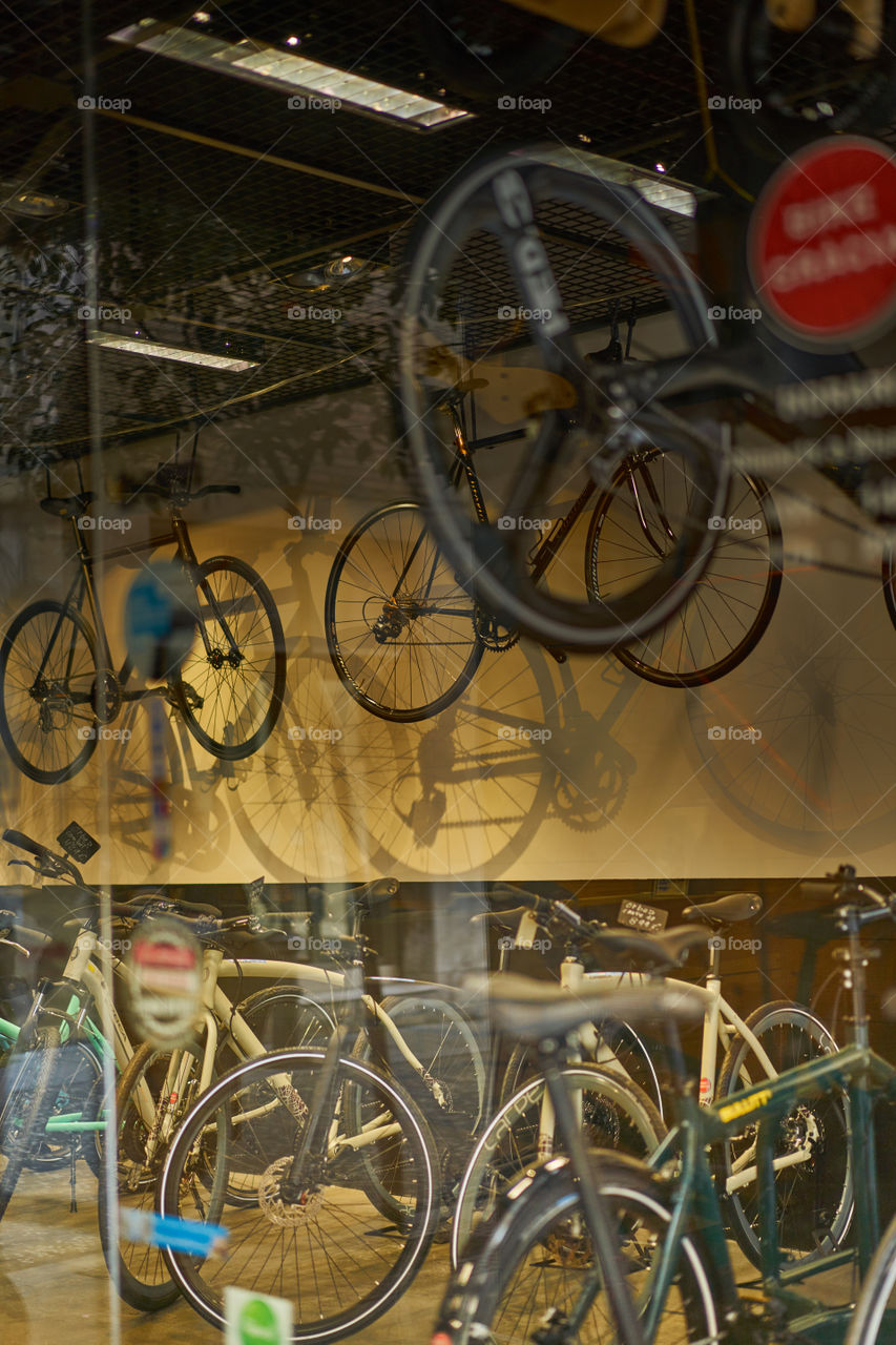 Bicycle shadows 