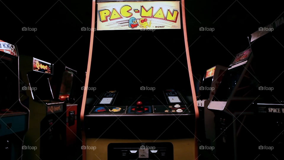 Vecchio coin op Pacman