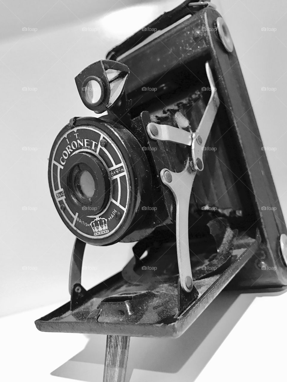 Vintage Camera in black and white