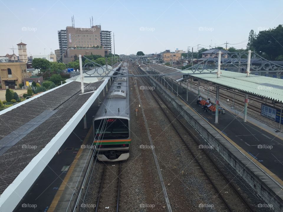 Fukaya Station. Fukaya Station in Japan