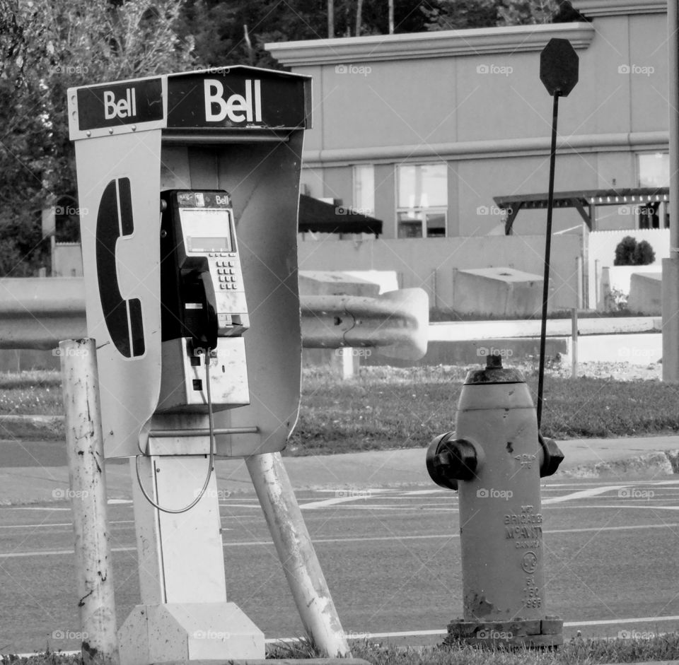 Bell phone booth