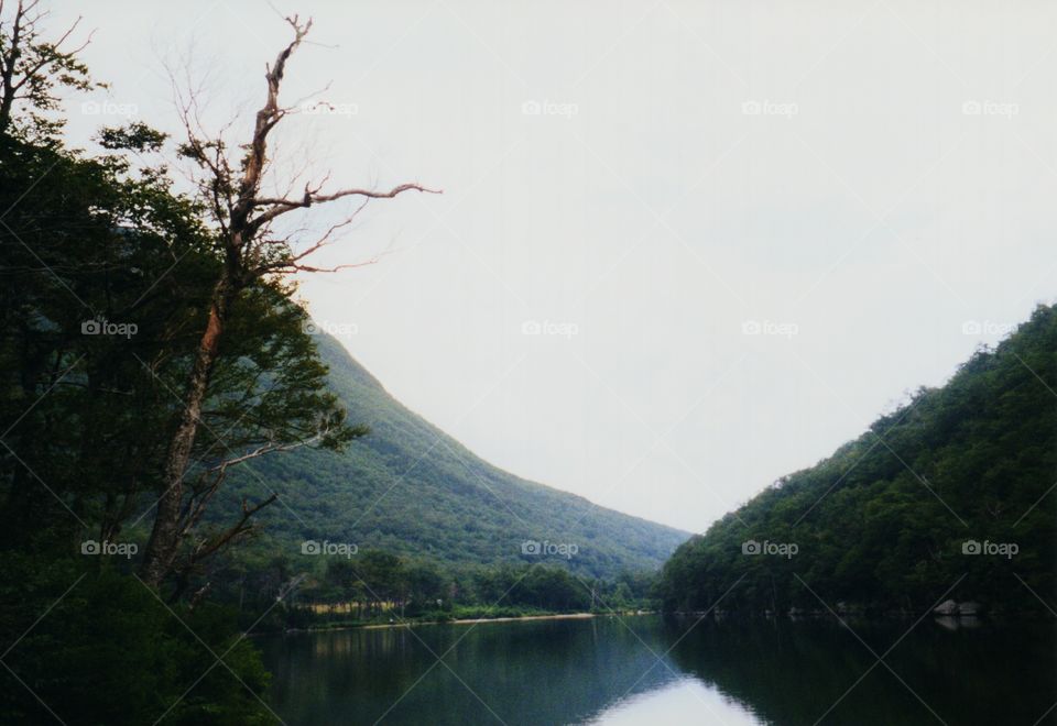 New Hampshire mountain lake. New Hampshire mountain lake