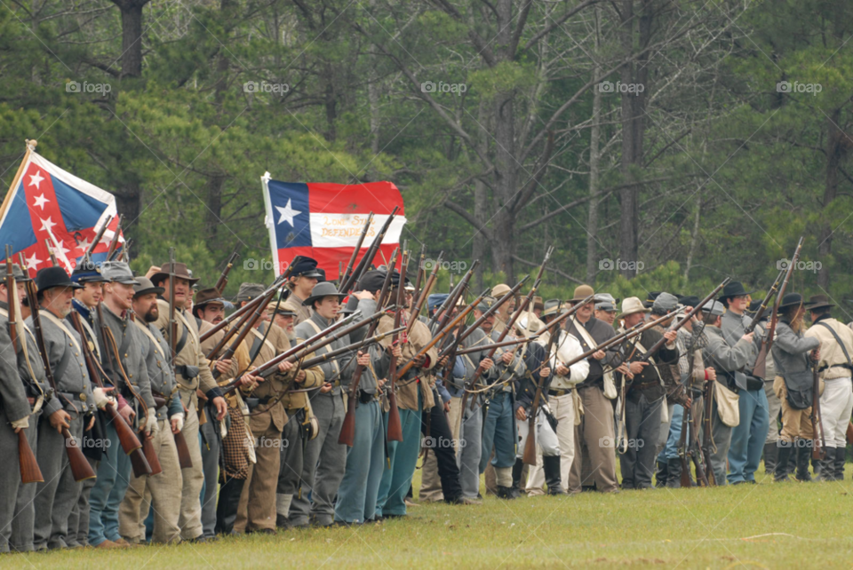 flag war texas louisiana by lightanddrawing