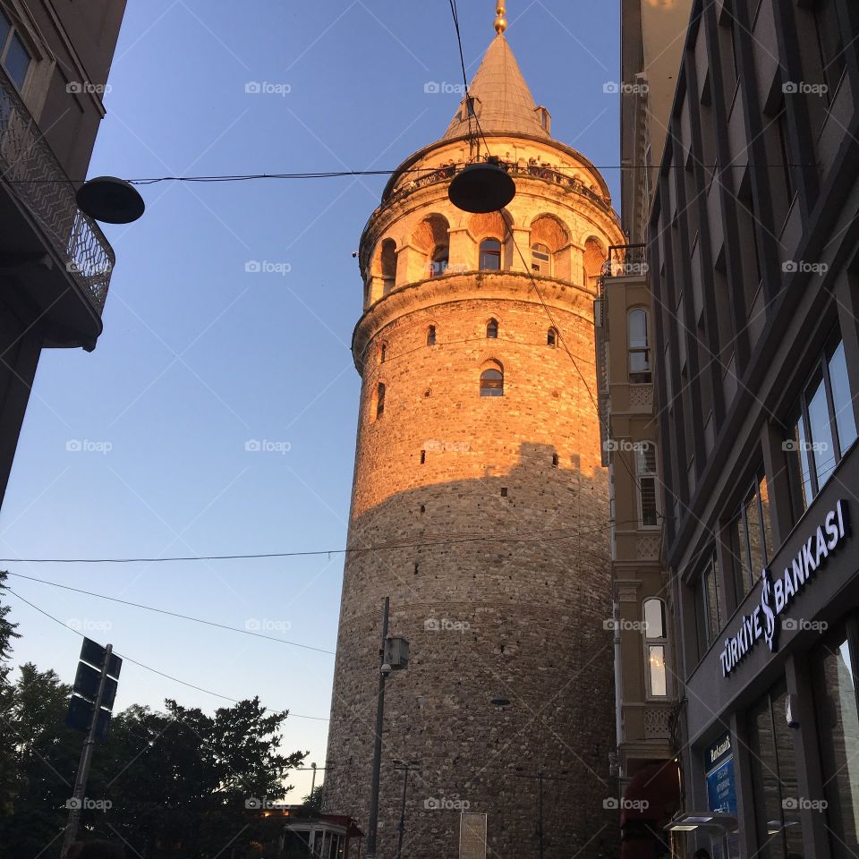 Galata Tower in İstanbul