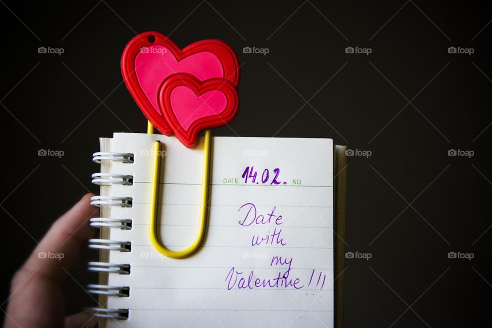 note for valentine's day