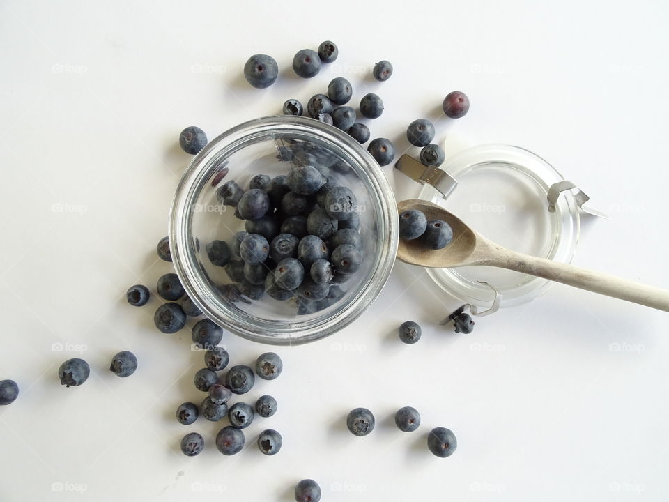Fruit blue berries