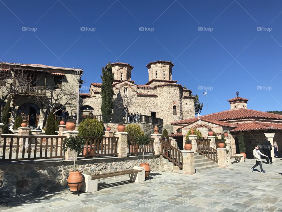 Monastery kalabaka Greece 🇬🇷