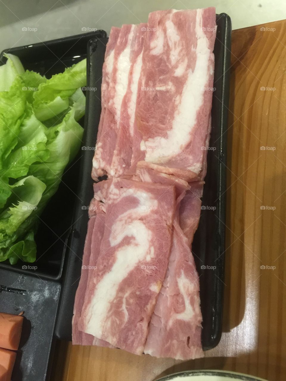 Pork slice 