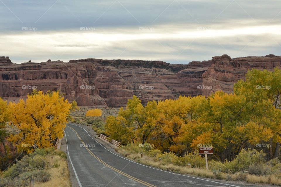 Arches National Park in Autumn