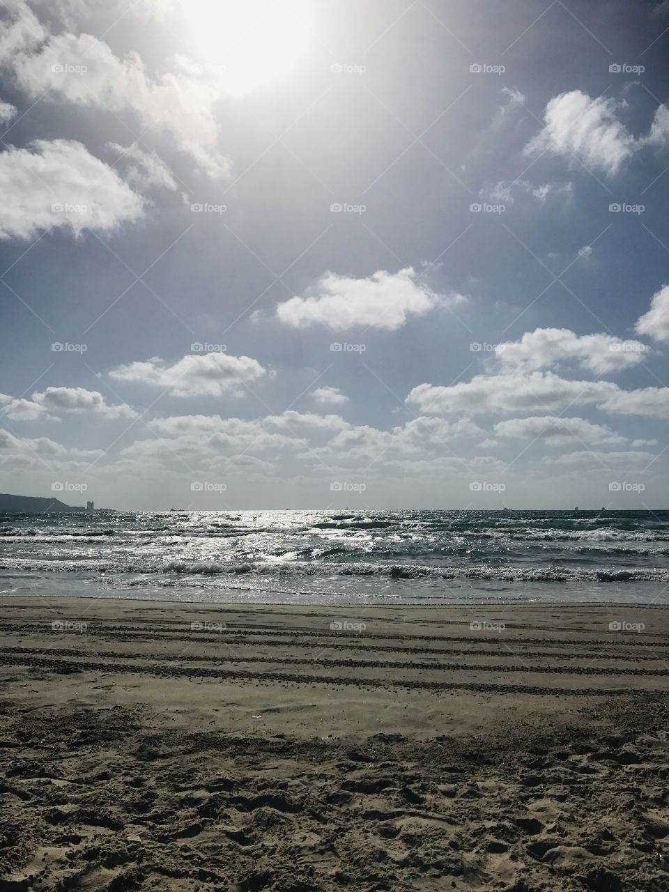 Beautiful photo of naharya beach in a pretty day.