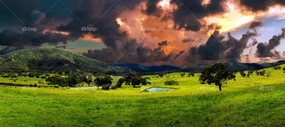 Storm Over The Ranges