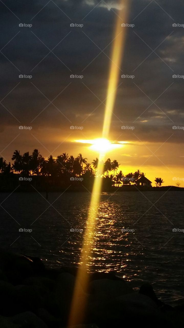 #FoapMarch17 picmas 
Dazzling evening on Fiji island