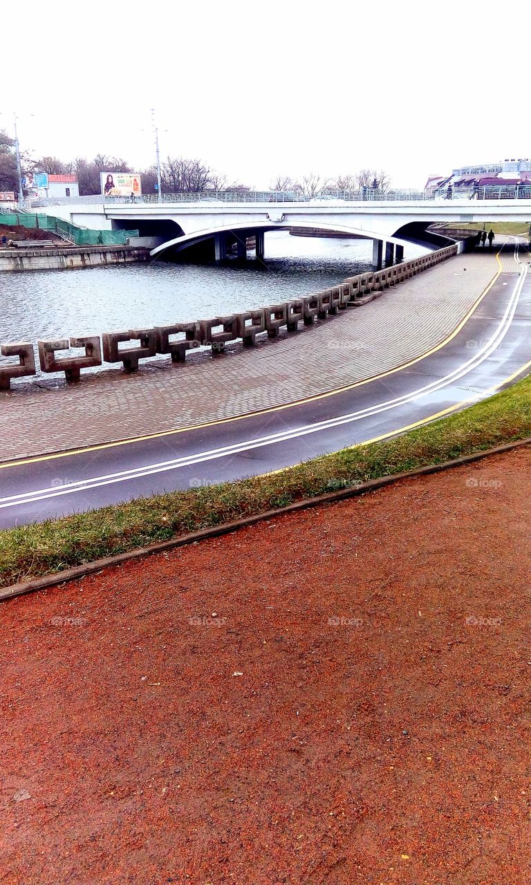 river and bridge