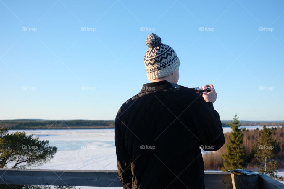 Water, Outdoors, Landscape, People, Man