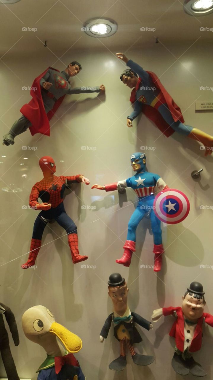 Spiderman And Captain America!
