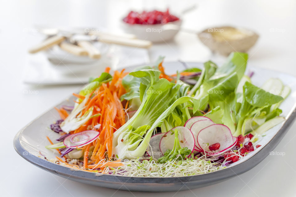 Close-up of Fresh salad