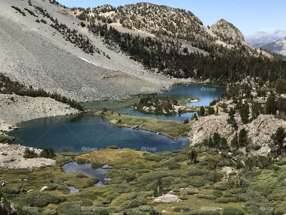 Lakes in Mammoth 