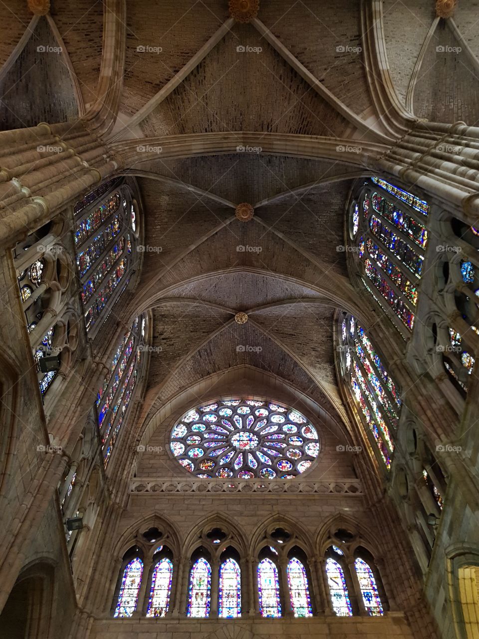 Inside the cathedral