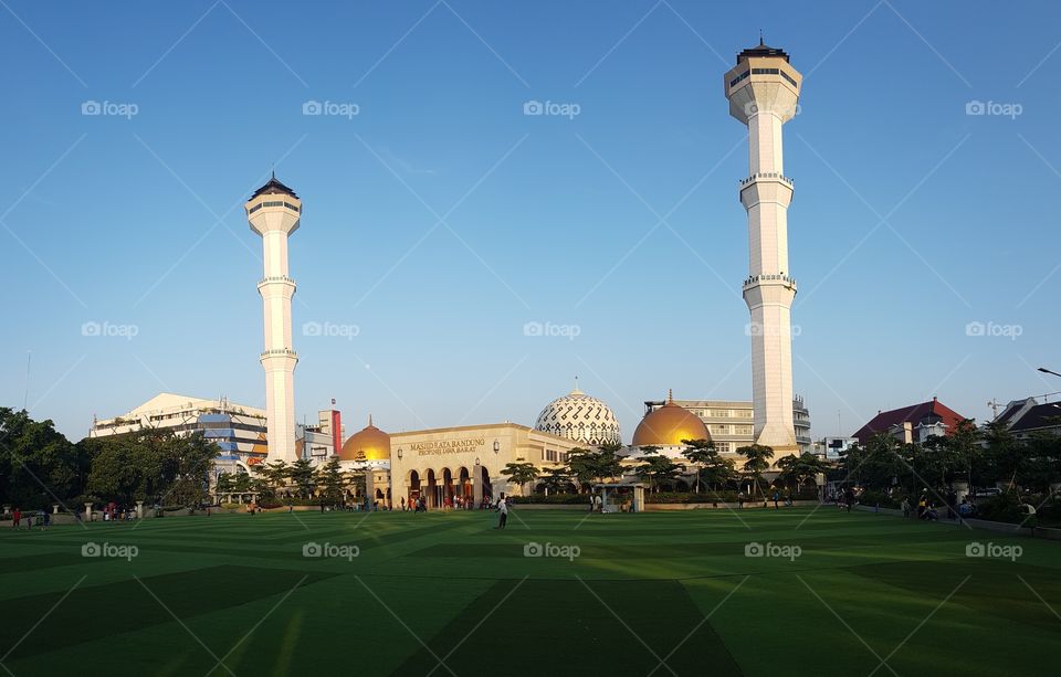 Bandung's Two Towers