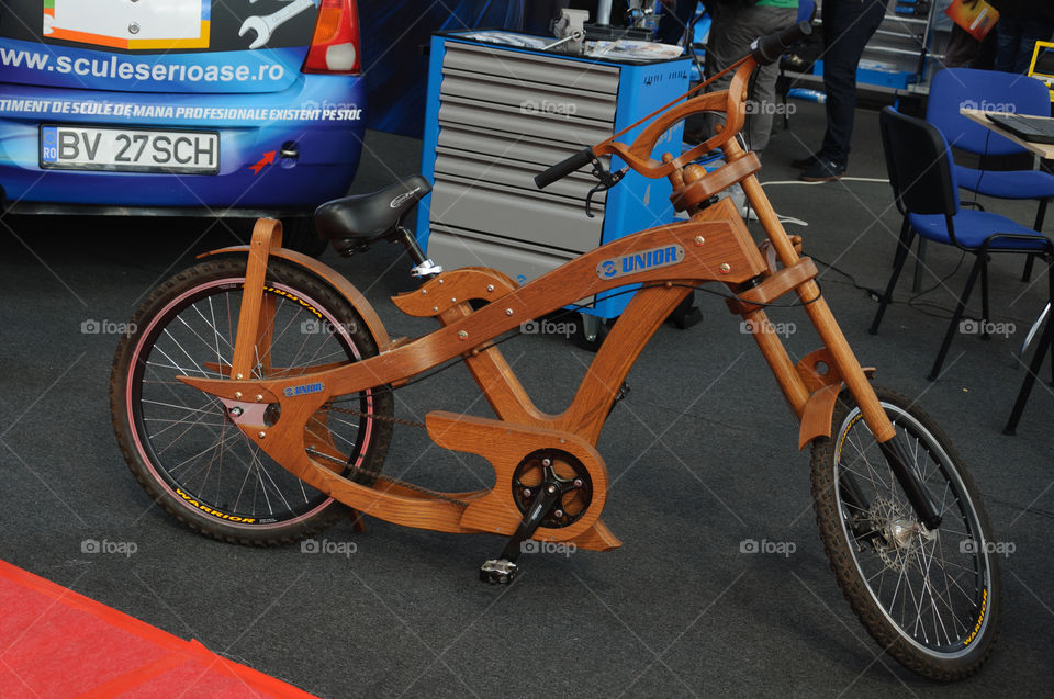 Wood bike