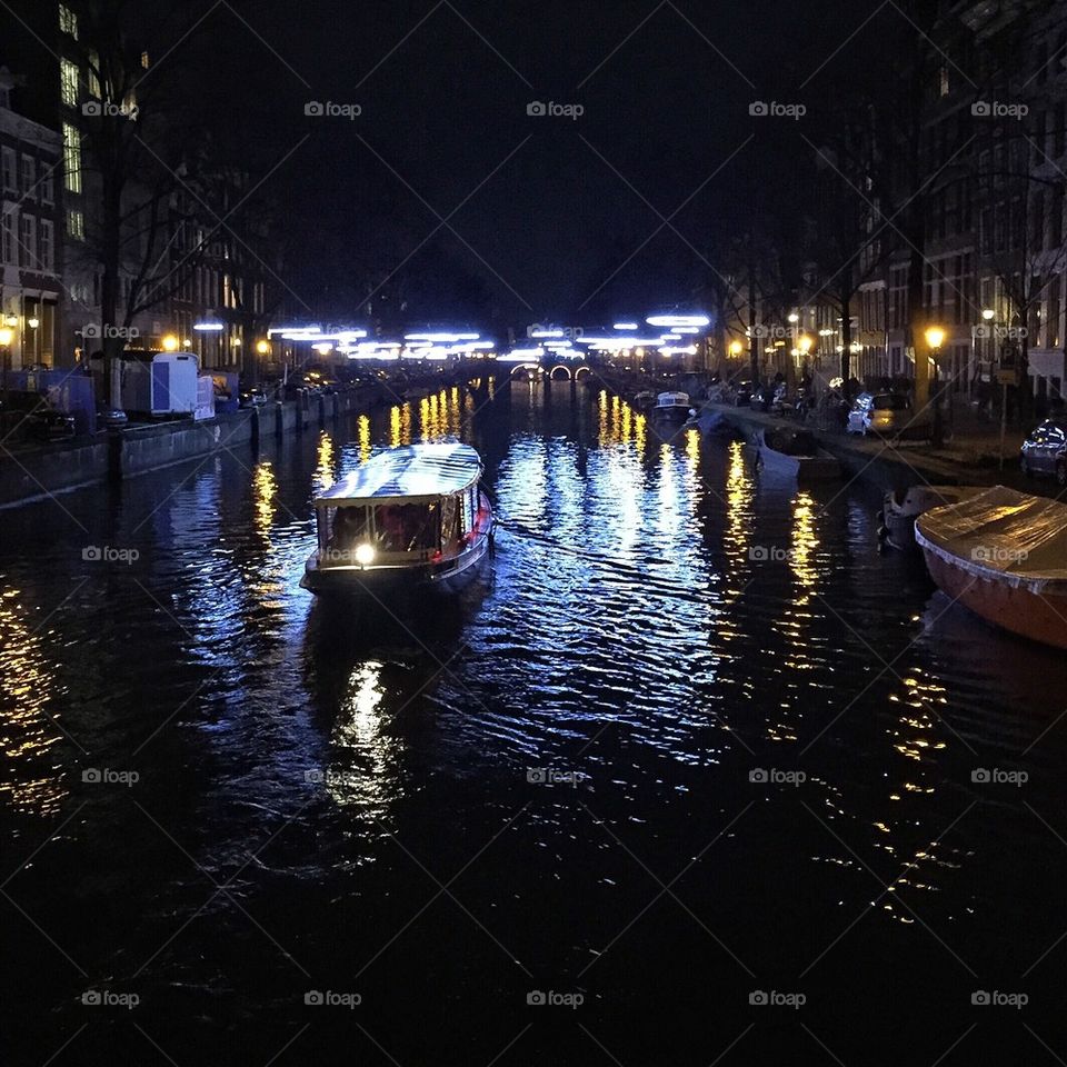 Amsterdam by night