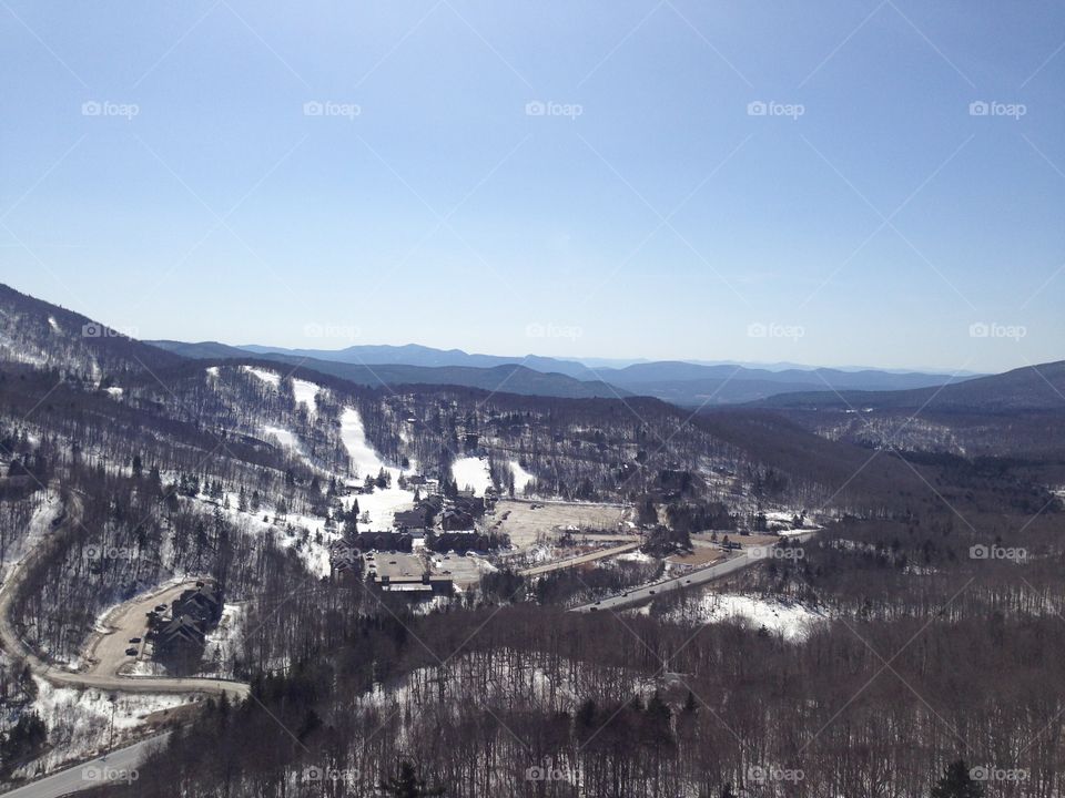 Vermont from up above
