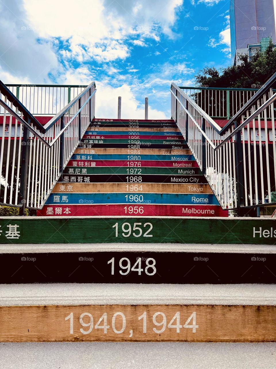 Olympus in Hong Kong 奧林匹克彩虹梯🌈