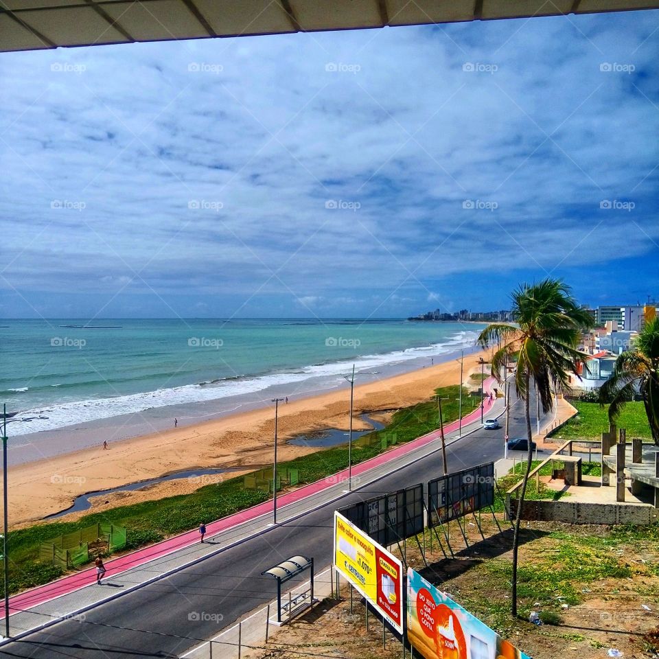 Praia de Cruz das Almas em Maceió (Alagoas/Brazil)