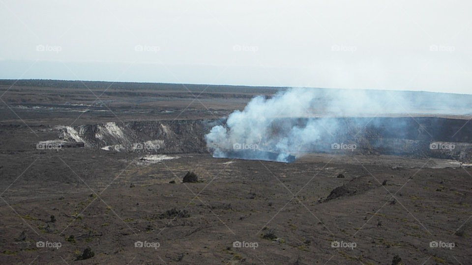 Crater.  Big Island of Hawaii