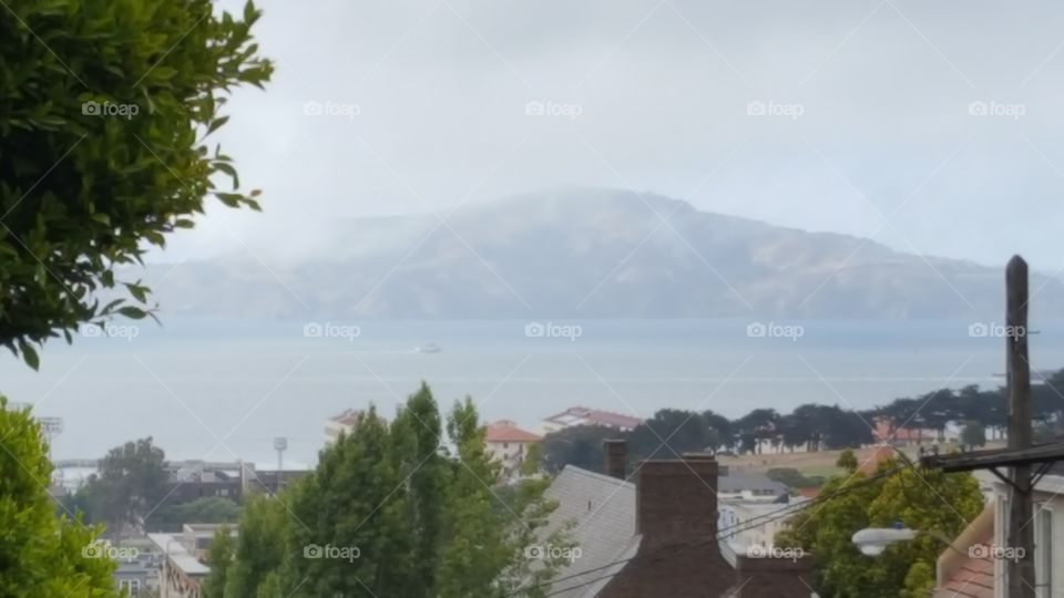 Lights coming through