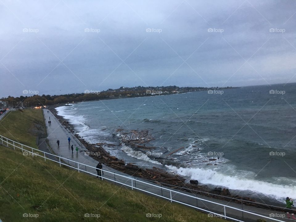 Driving on the storm