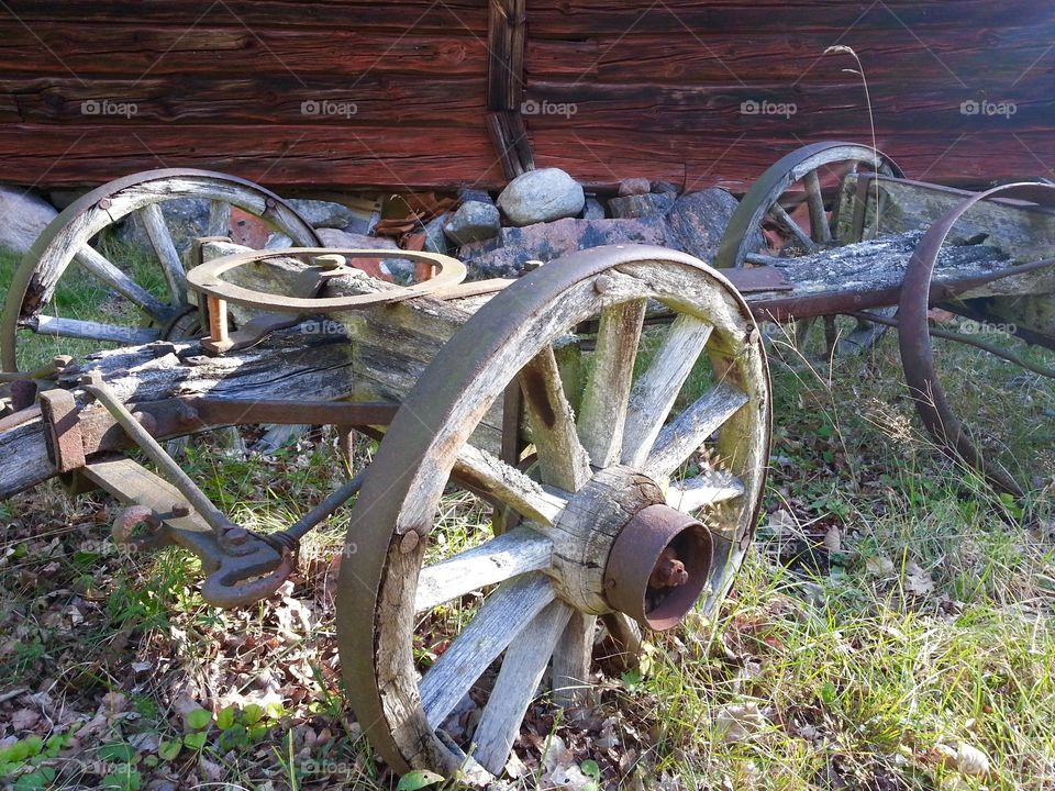 Steel wagon wheel
