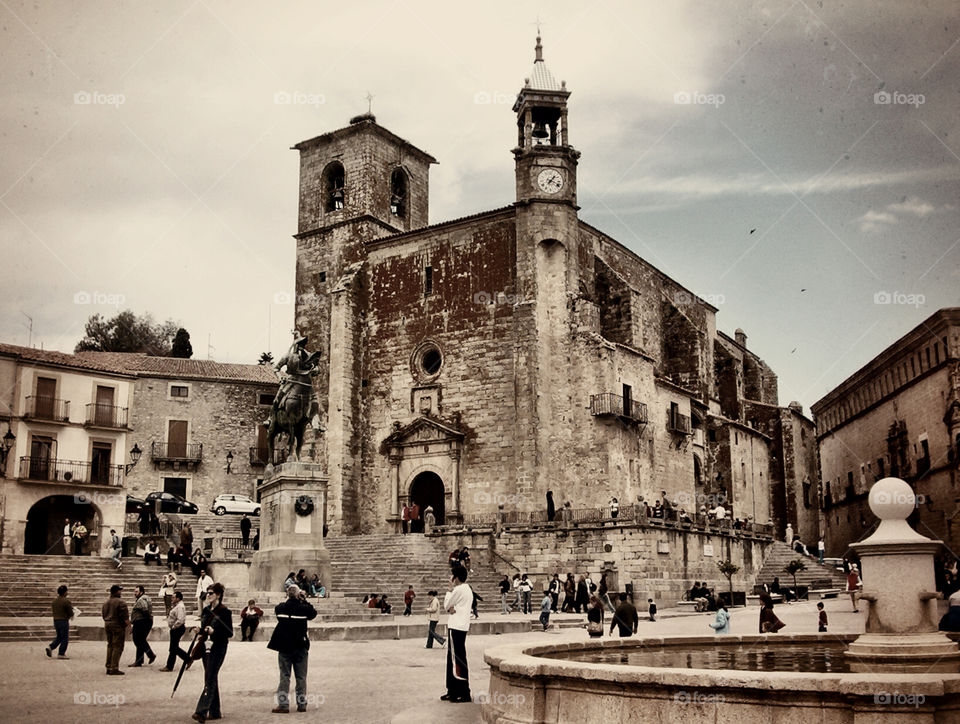 Iglesia de San Martin. Iglesia de San Martin (Trujillo - Spain)