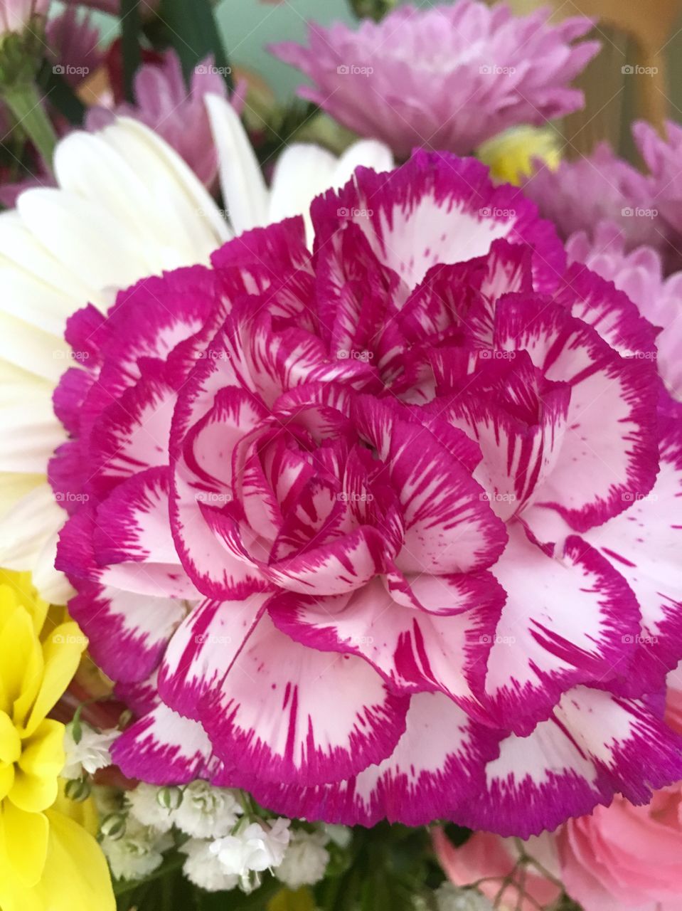Flower arrangement detail 