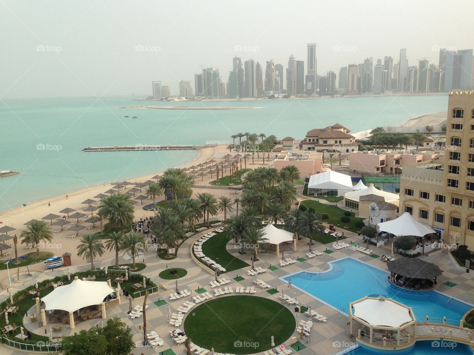 View from InterContinental Doha