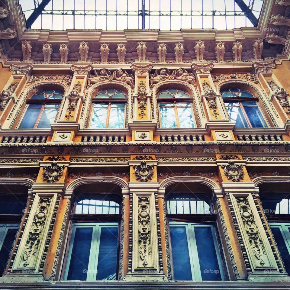 Amazing facade. Architecture of Odessa
