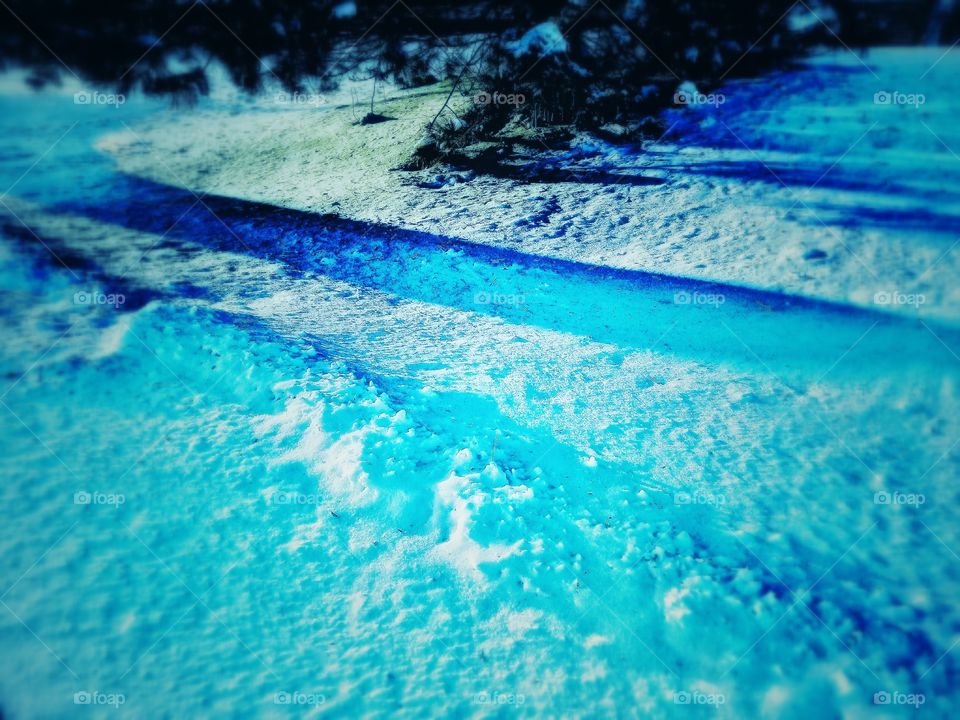 Snow Blue