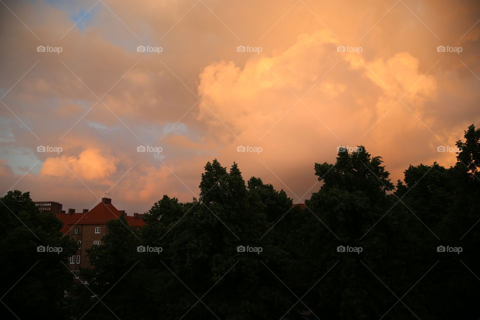 Stormy clouds 