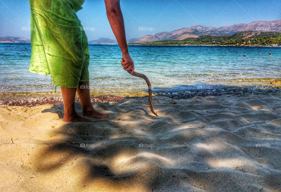 Spending valuable moments at the beach!