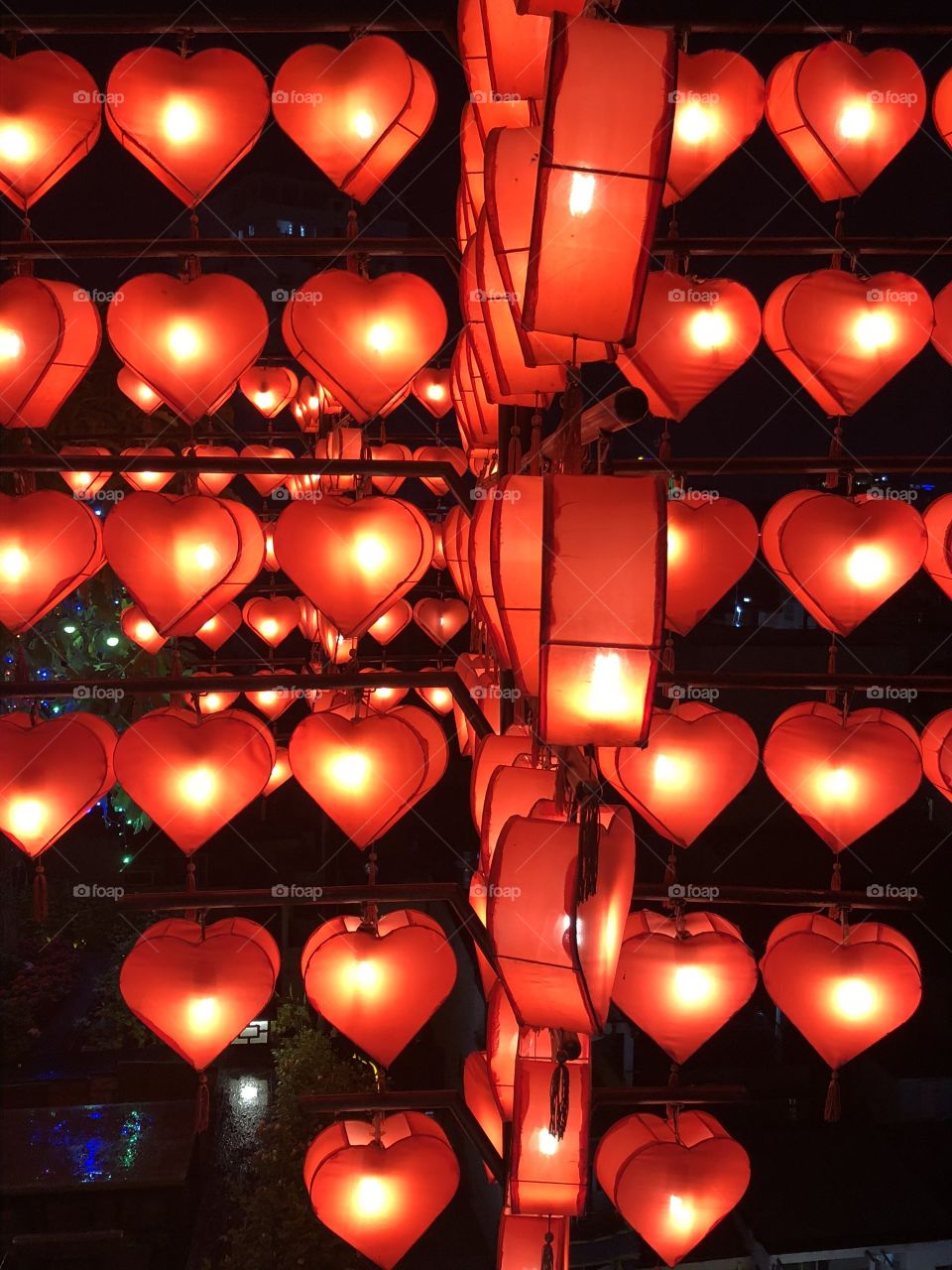 Illuminated hearts