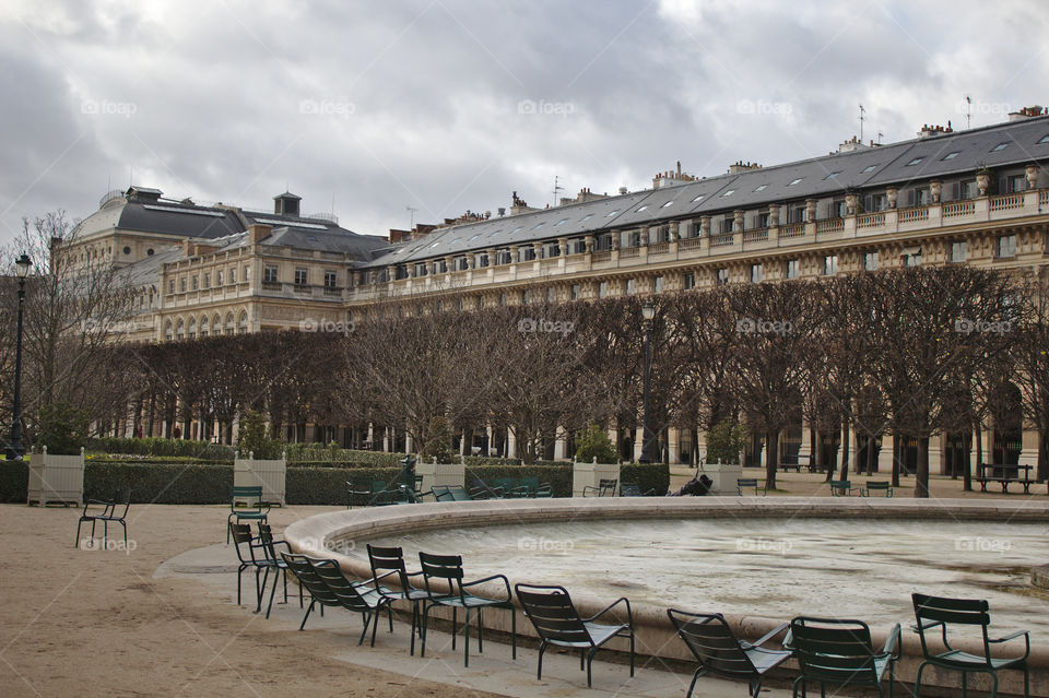 The Palais-Royal in paris France