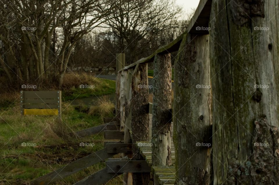 Close-up of a bridge